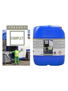 Citrinų kvapo konteinerių ploviklis URBADET COMPLET 20L