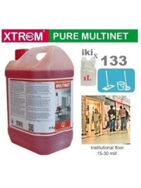 FLORAL fragnance floor cleaner XTREM PURE MULTINET 2L (till 133unitsx1L)