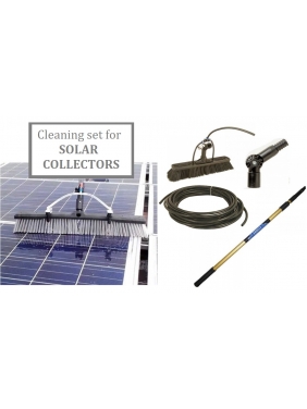 Cleaning set for solar collectors ETTORE