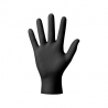 NITRIL disposable gloves MERCATOR GoGrip BLACK L, 50units