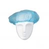Vienkartinės kepuraitės beretės, mėlynos (100vnt.)