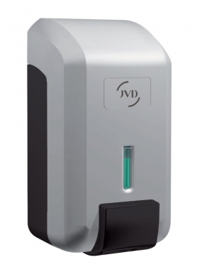 JVD Cleanline soap-gel dispenser, grey metal