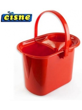 Bucket with wringer RECTAGULAR, 14L