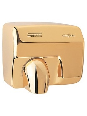 Automatic hand dryer Mediclinics Saniflow E88AO, gold
