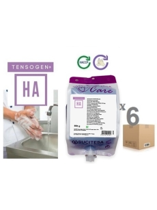 Sanitizer hand wash gel TENSOGEN HA (6vnt.) + dispenser for FREE