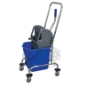 Valytojos vežimėlis ECO 25L su krepšeliu daiktams