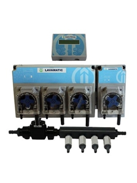 Peristaltic dosage equipment for laundry Lavamatic 4×30/60/90 l/h