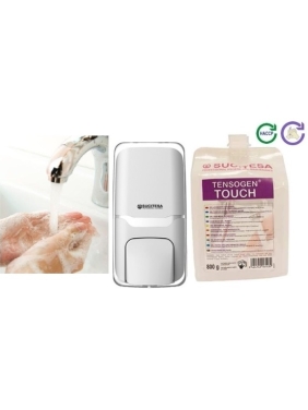 Hand wash gel TENSOGEN TOUCH with TWIN WHITE GEL