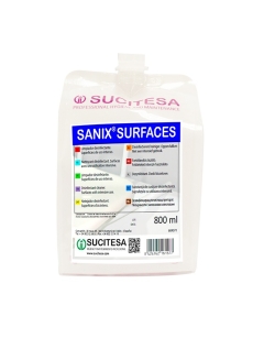 Dezinfekcija intensyviai naudojamiems paviršiams SANIX SURFACES 800ml (kapsulė)