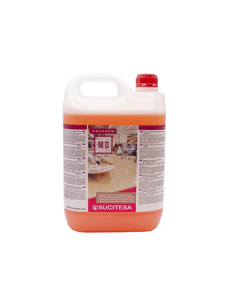 Vegetal and animal grease dirt floor scrubber detergent AQUAGEN MD 5L