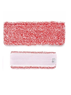Priklijuojama grindų šluostė Cisne VELCRO Color (40cm/60cm), raudona
