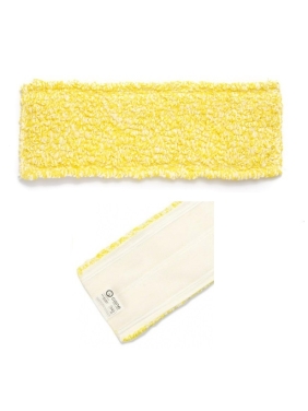Priklijuojama grindų šluostė Cisne VELCRO Color 40cm, geltona