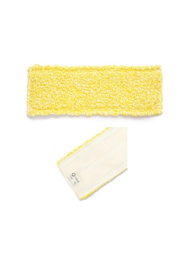 Priklijuojama grindų šluostė Cisne VELCRO Color (40cm/60cm), geltona