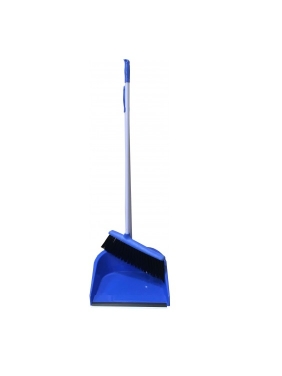 Dustpan with brush with long handle STANDART