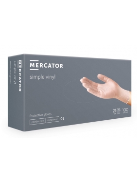 Disposable gloves Mercator Vinylex PF (100units)