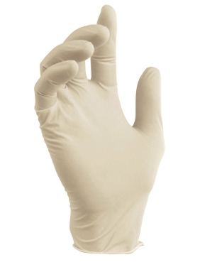 LATEX disposable gloves Mercator Latex Comfort L (100units)
