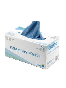 Mikropluošto šluostės FilSain® Micro Quick, 30x30cm (50vnt. dėžutėje)