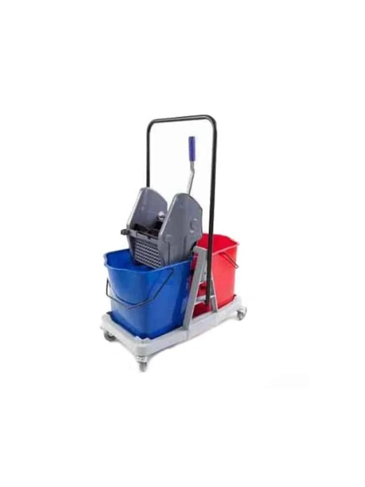Cleaning trolley ECO PLASTIC 2x25L