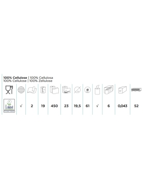 Popieriniai rankšluosčiai CLASSEUR EXTRA MIDI 450-23 (6rul.)