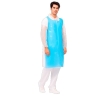 Strong disposable apron Santex 50mic, blue (500units)