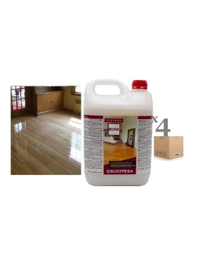 Protective emulsion wood and cork floor SUCIWAX NATURSAL 5Kgx4units